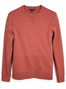 Banana Republic Women's Brick Red Crewneck Sweatshirt